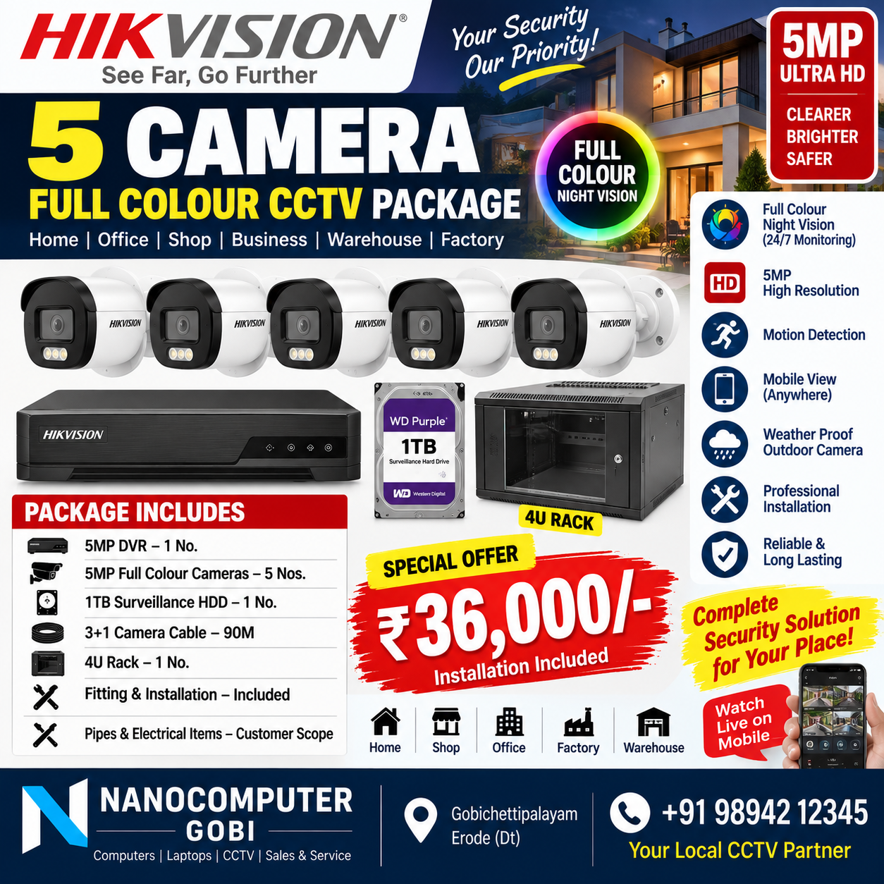 5CAMERA FULL COLOUR
