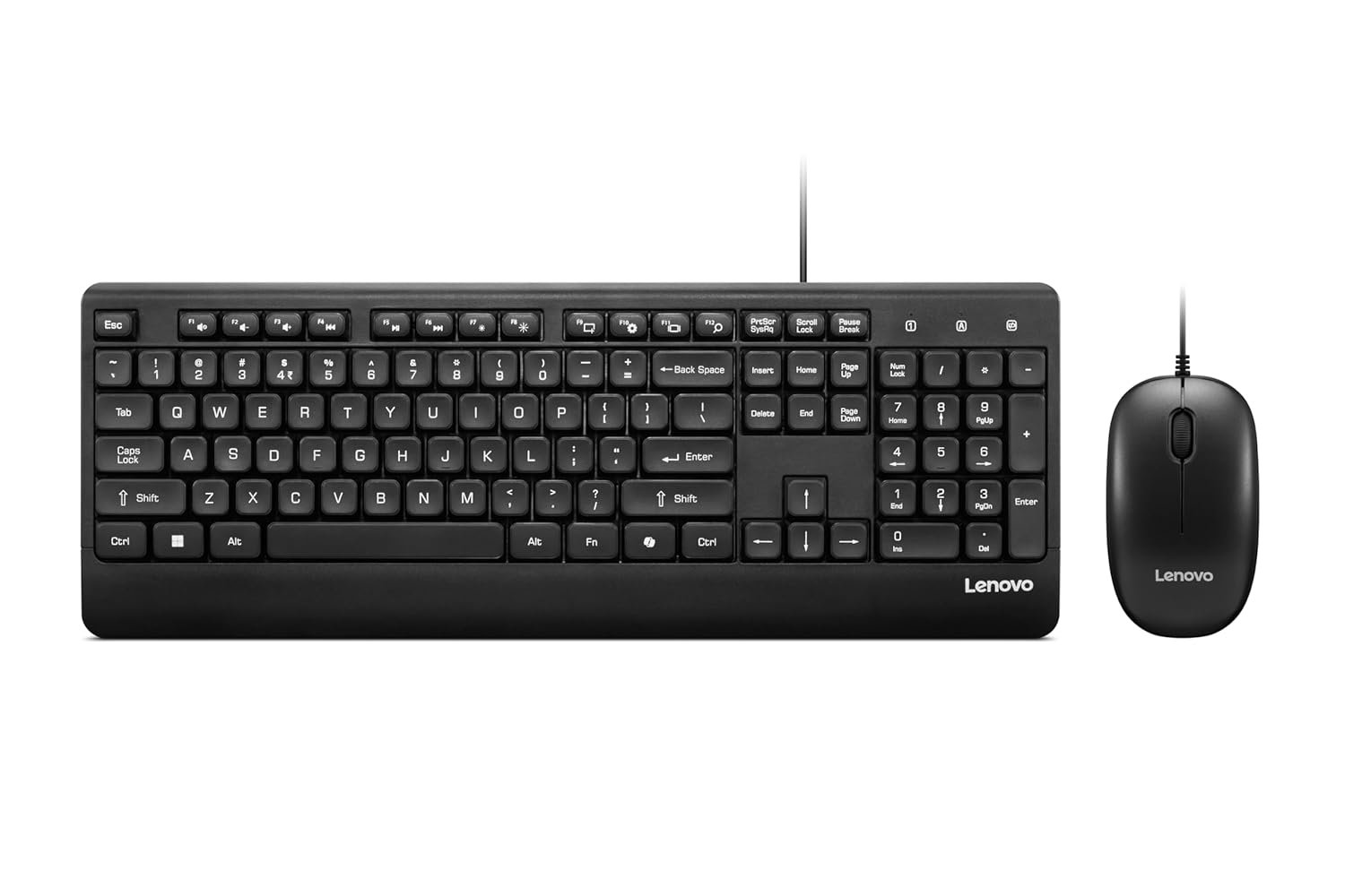 LENOVO 110 WIRED KEYBOARD & MOUSE