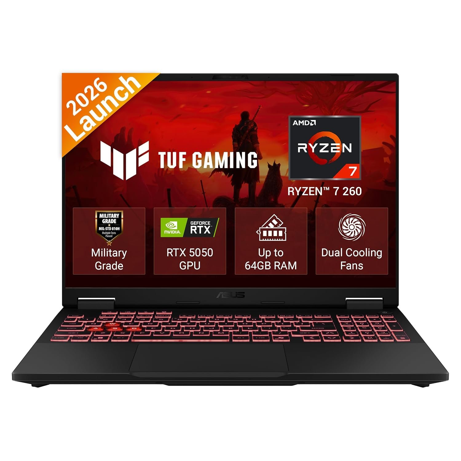 ASUS TUF Gaming A16 Ryzen 7 260 RTX 5050 16GB/512GB (FA608UHI-TU238WS)