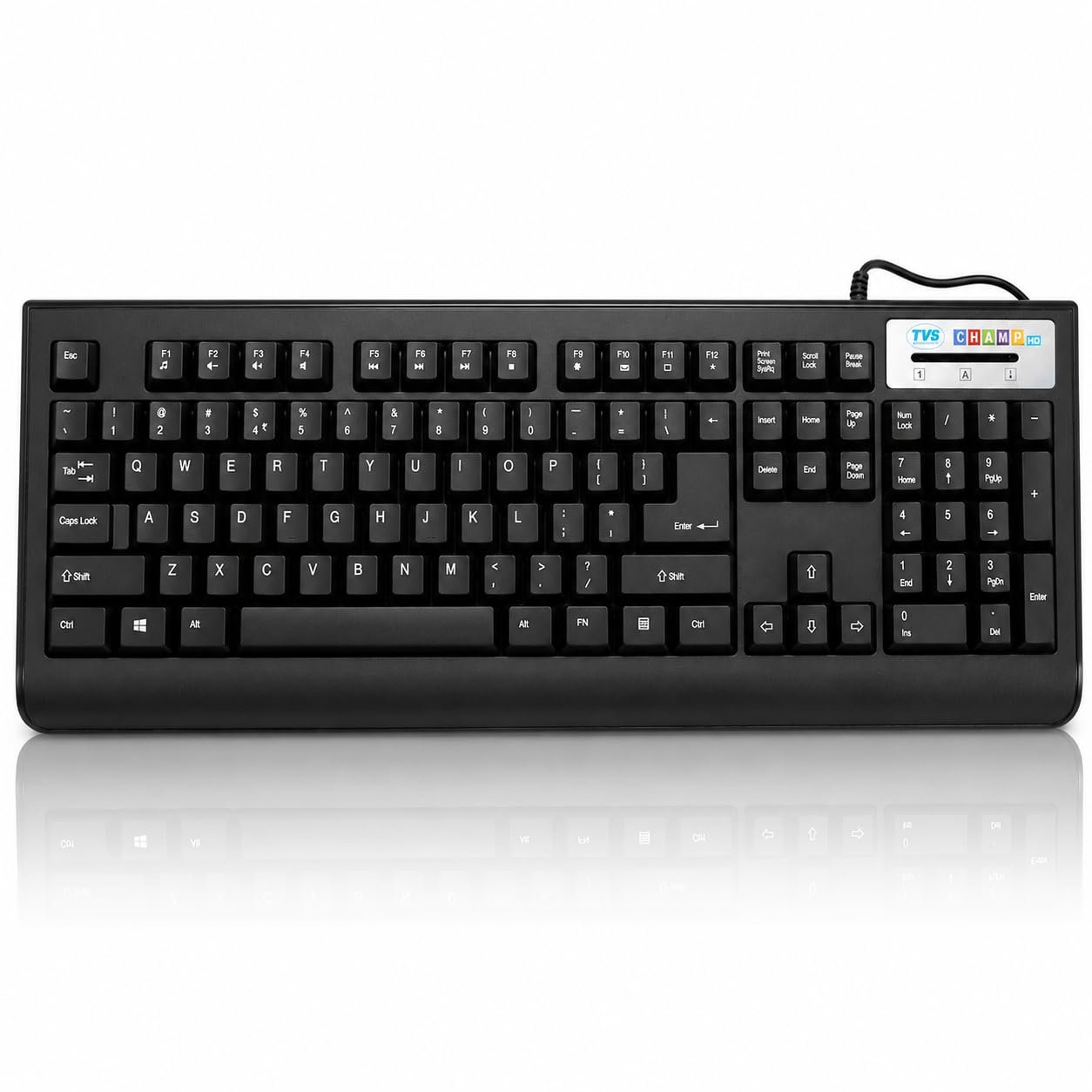 TVS ELECTRONICS Champ HD USB Wired Membrane Keyboard